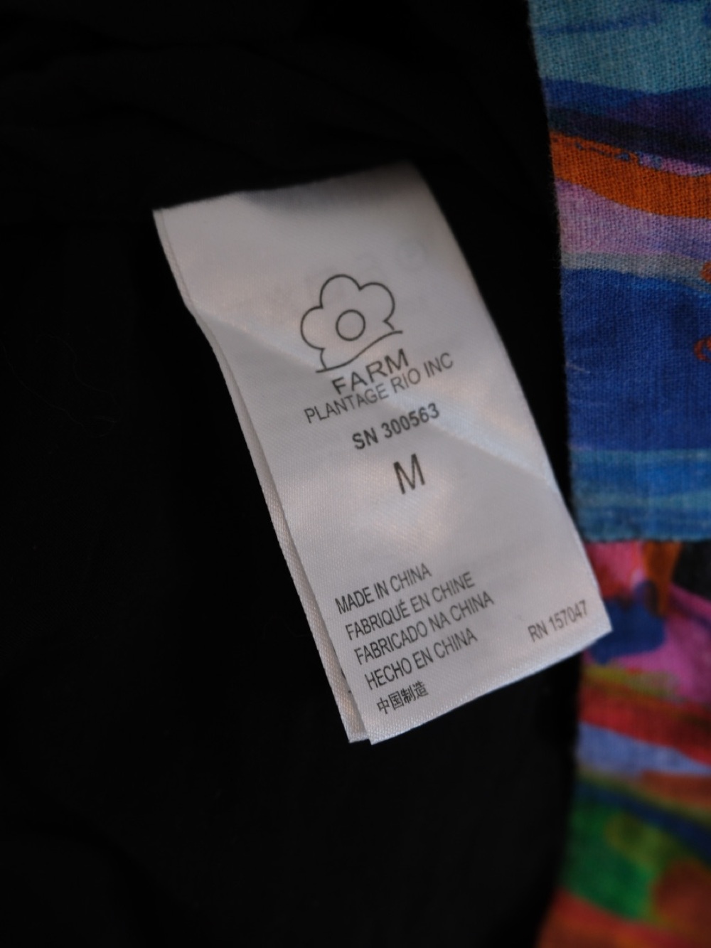 FARM Rio Rainbow Bananas Linen Blend Sundress - Picture 12 of 13